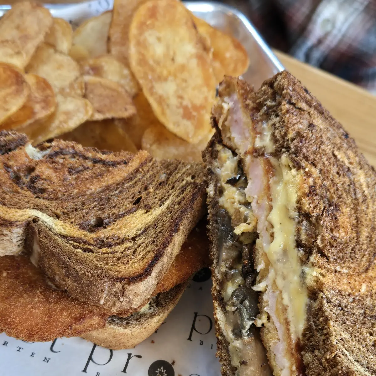 Schnitzel Patty Melt