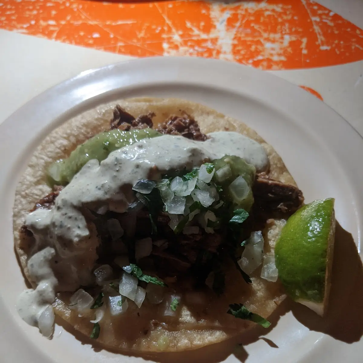 Al Pastor and Carnitas Tacos