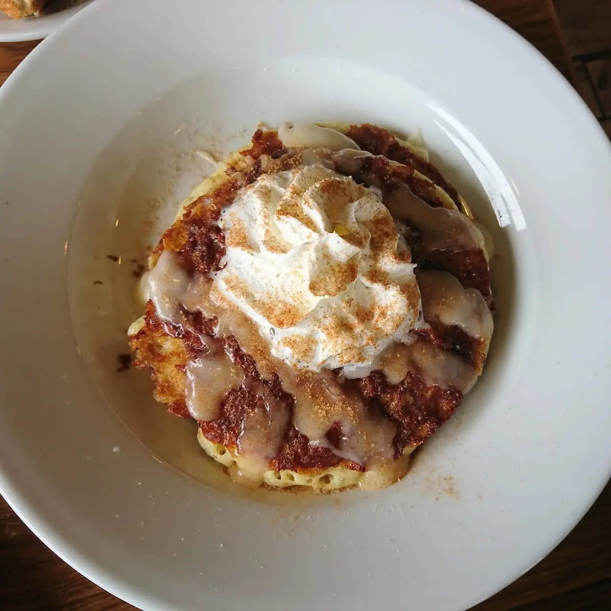 Cinnamon Roll Pancake Slam