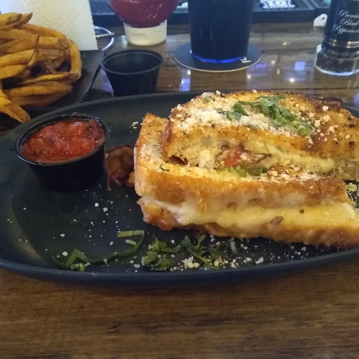 G O a T Grilled Cheese Sandwich