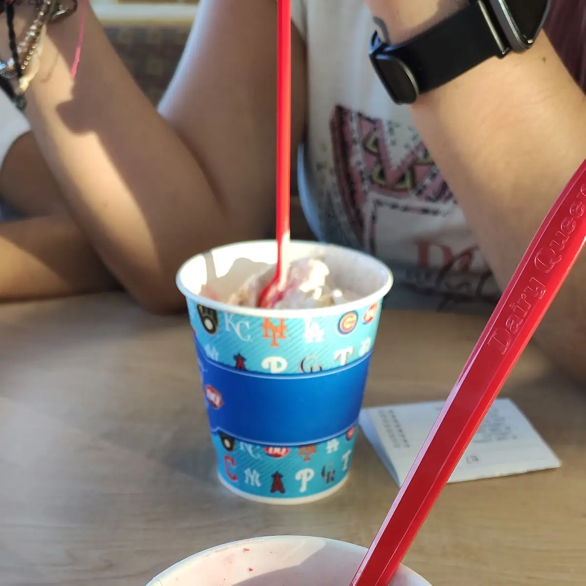 Cotton Candy Blizzard Treat