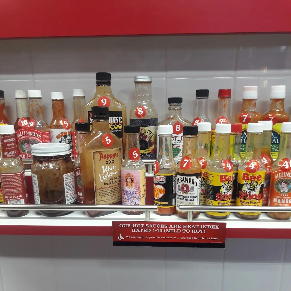 Hot Sauce Bar