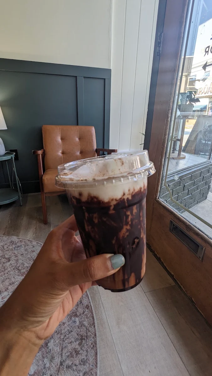 Chunky Monkey Cold Brew with Banana Foam