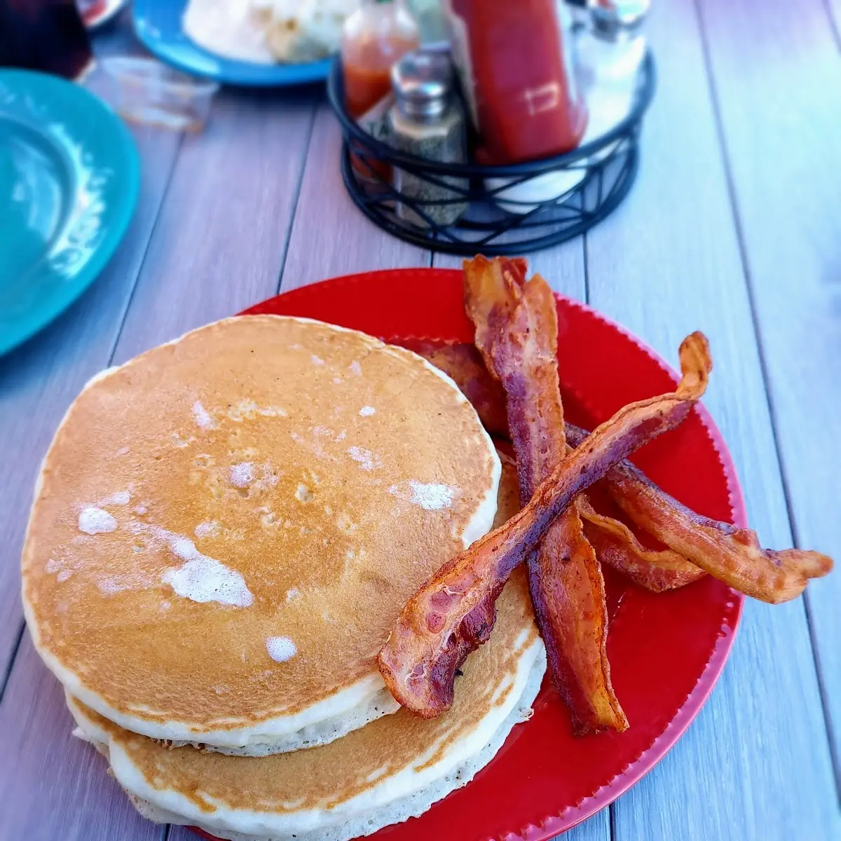 Kid's Pancake Combo with Bacon