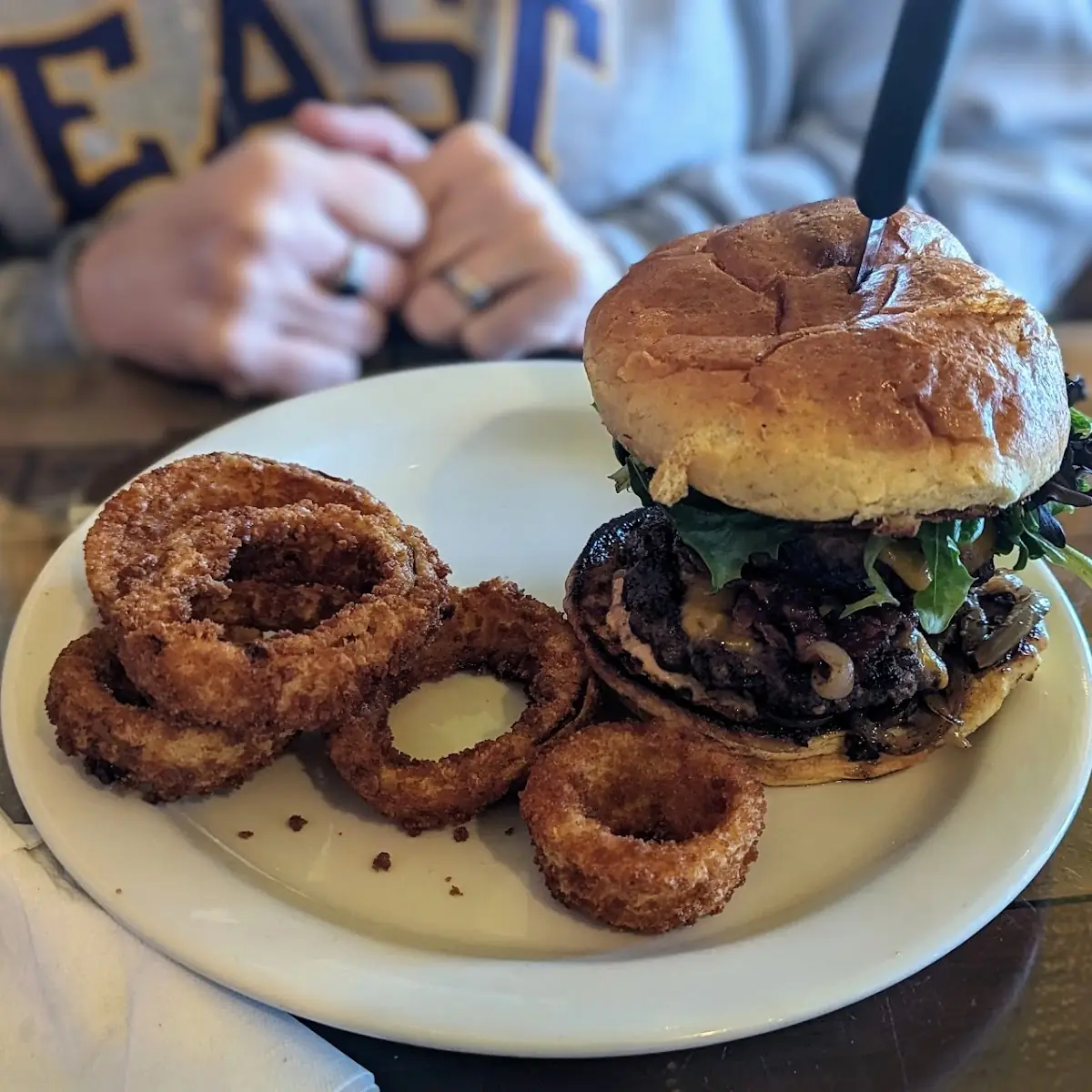Ultimate Burger and Onion Rings