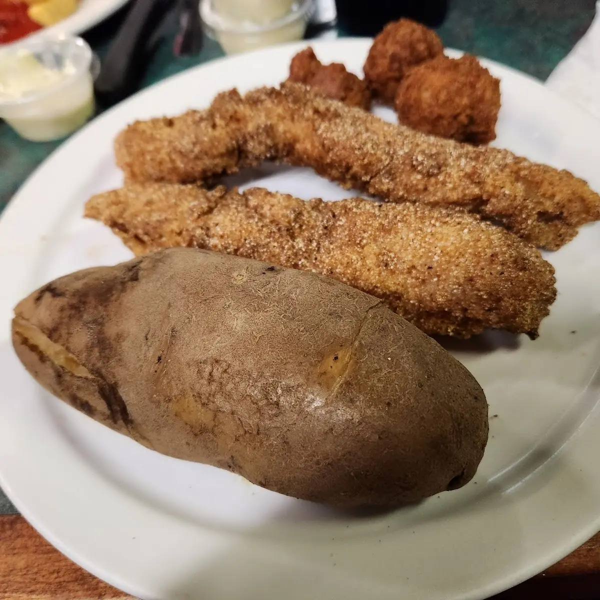 2 Piece Catfish Plate