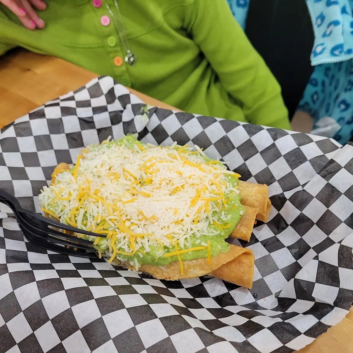 Chicken Rolled Tacos