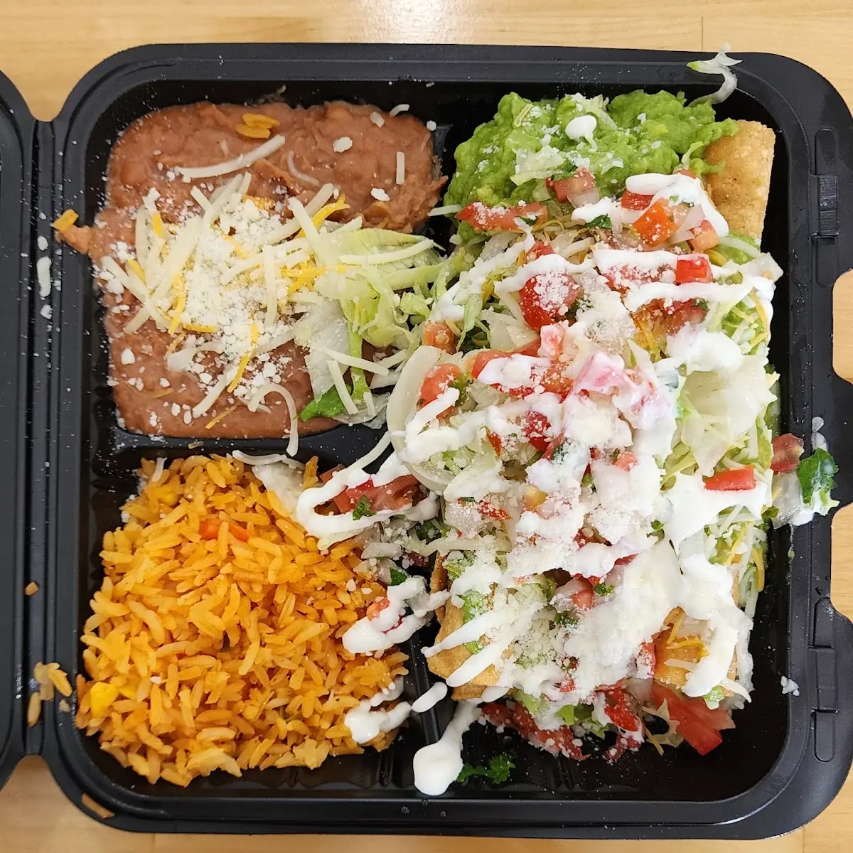 Five Rolled Taco Combo