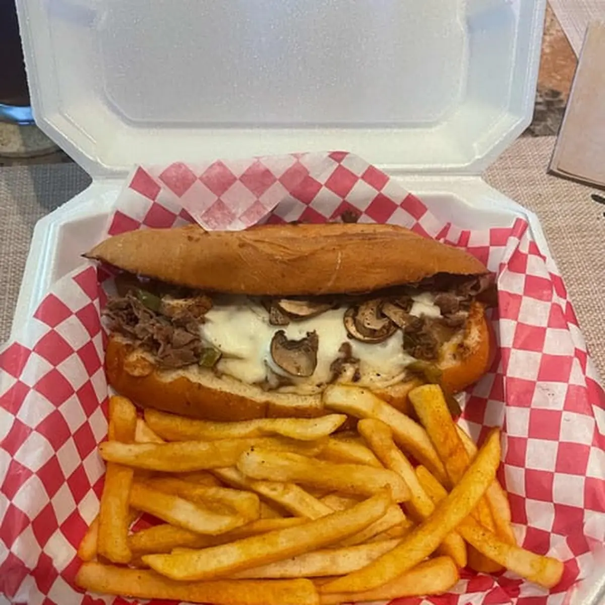 Philly Cheesesteak Sandwich