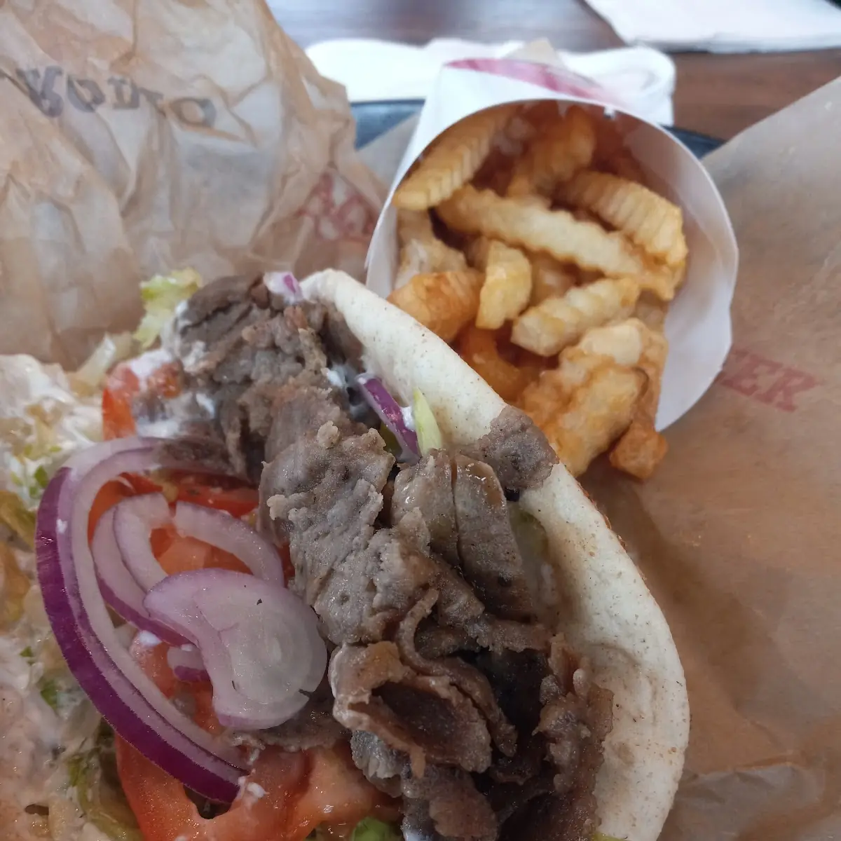 Gyro Sandwich