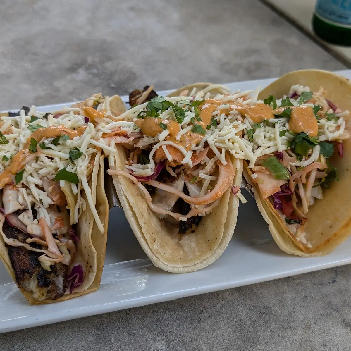 3 Spicy Fish Tacos GF