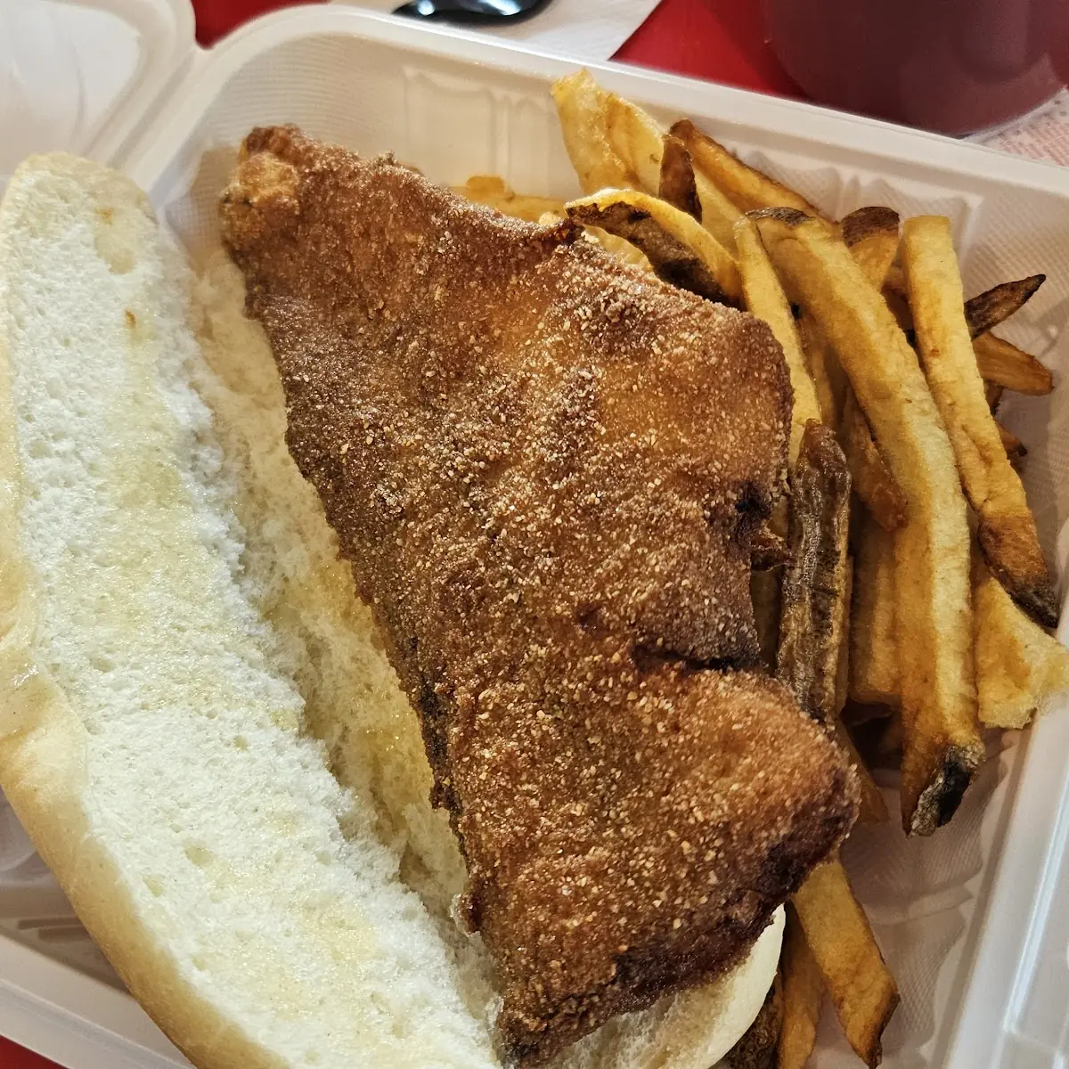 Fish Sandwich with Fries