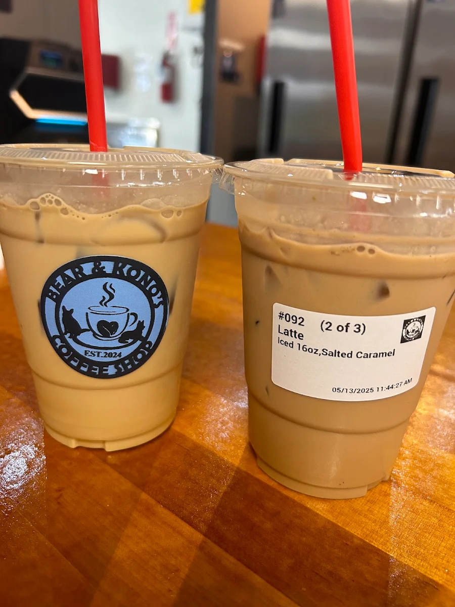 Iced Caramel Latte