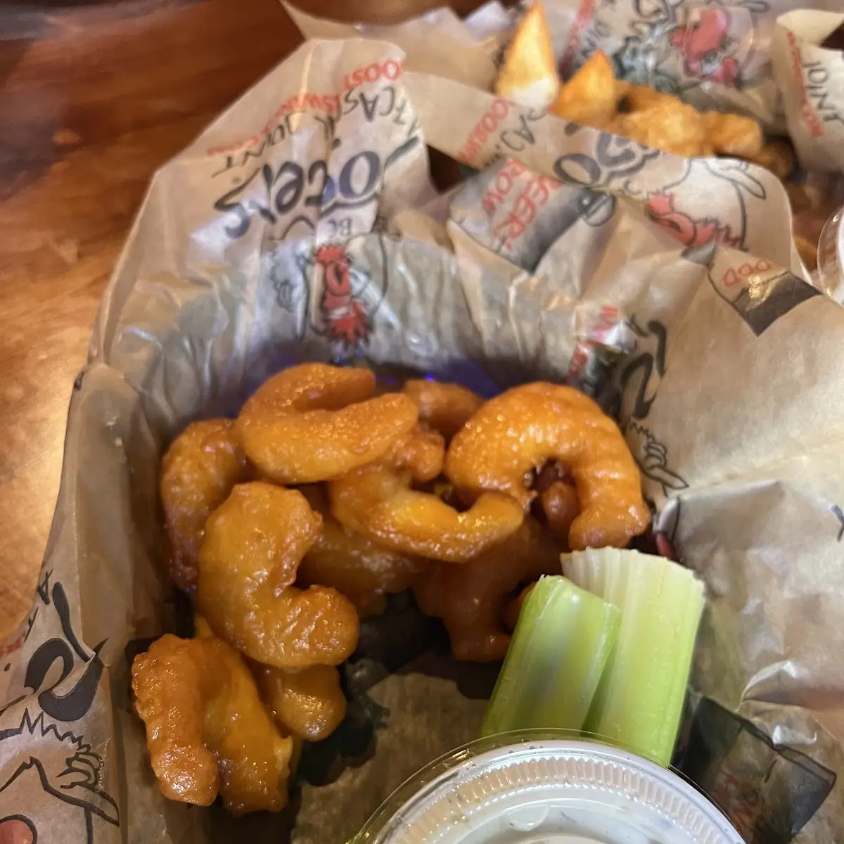 Fried Shrimp with Mild Sauce