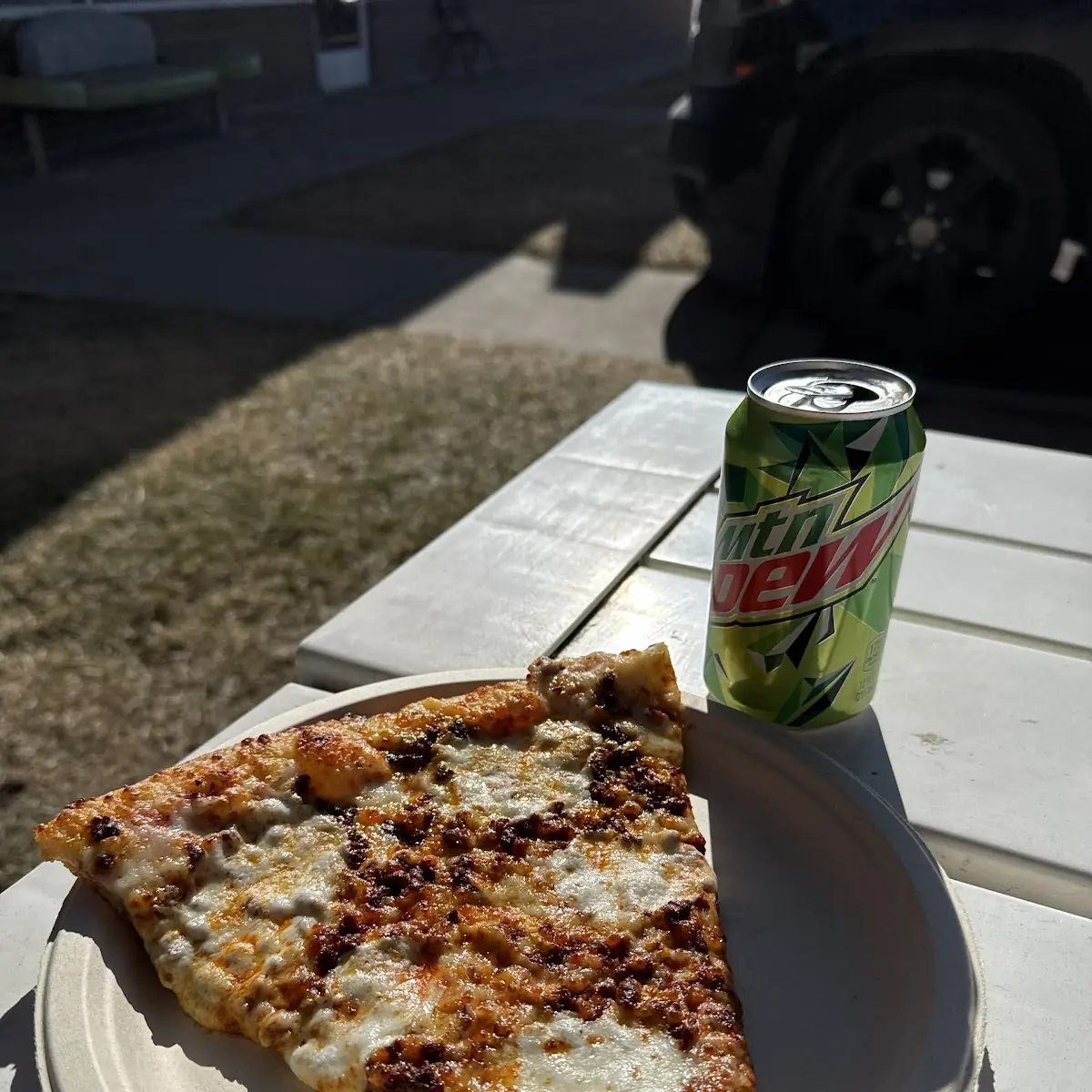 Chorizo and Cheese Pizza