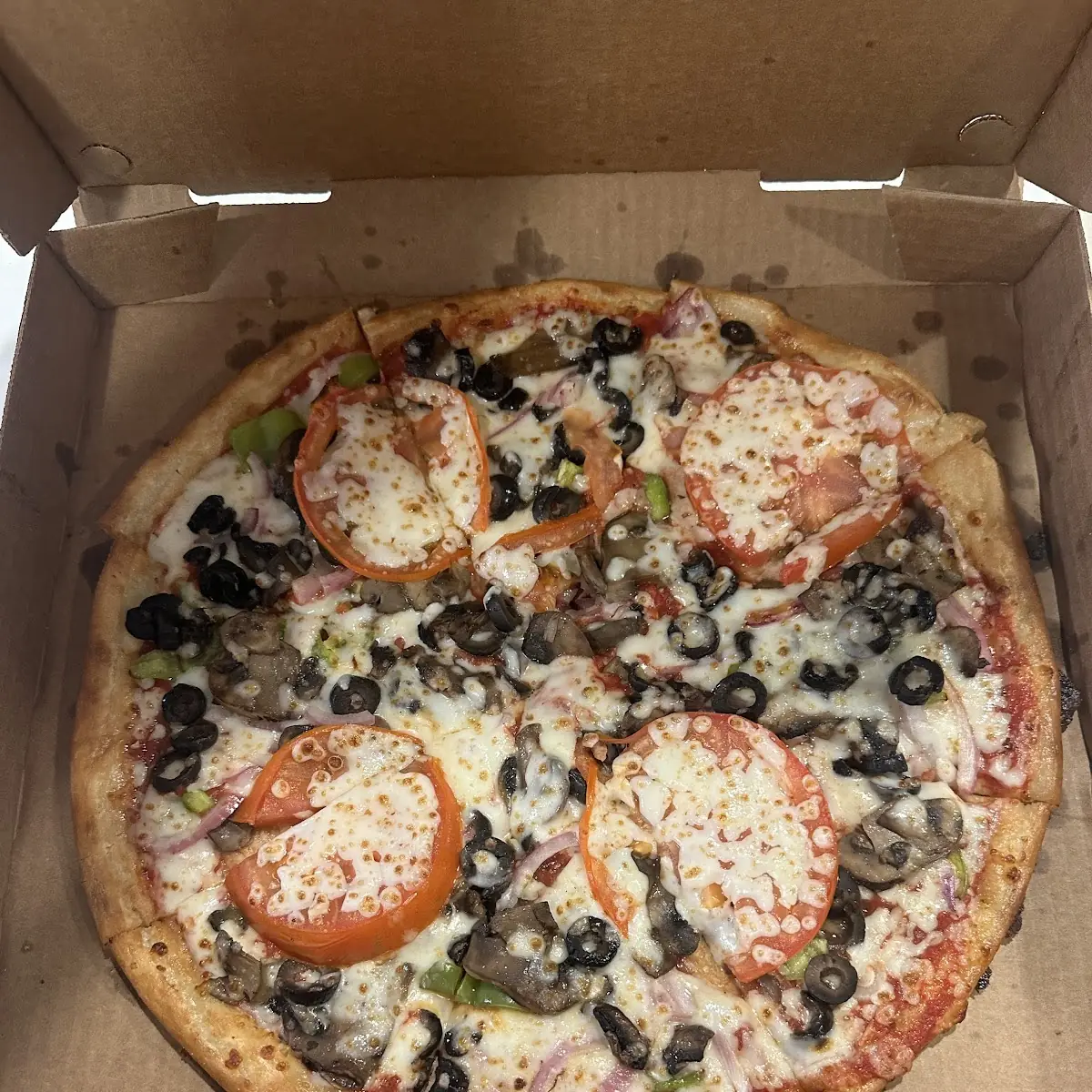 Gluten Free Veggie Pizza
