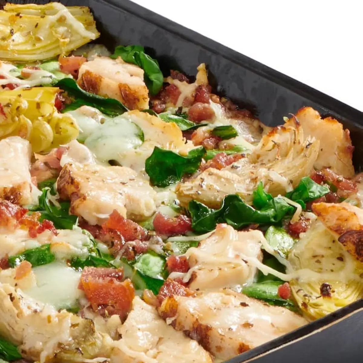 Chicken Bacon Artichoke Baking Required