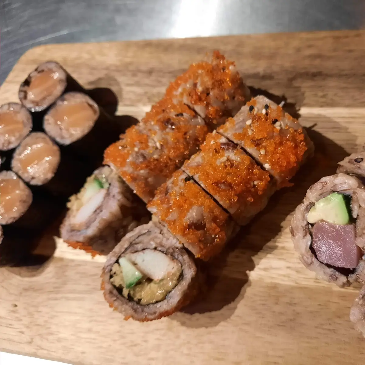 Roll with Brown Rice