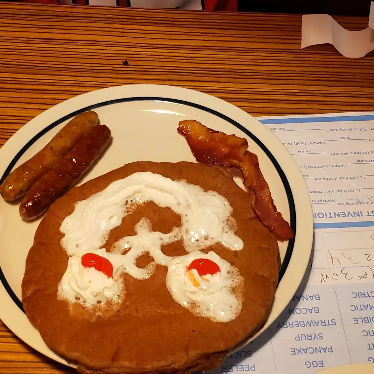 Happy Face Kids Pancake