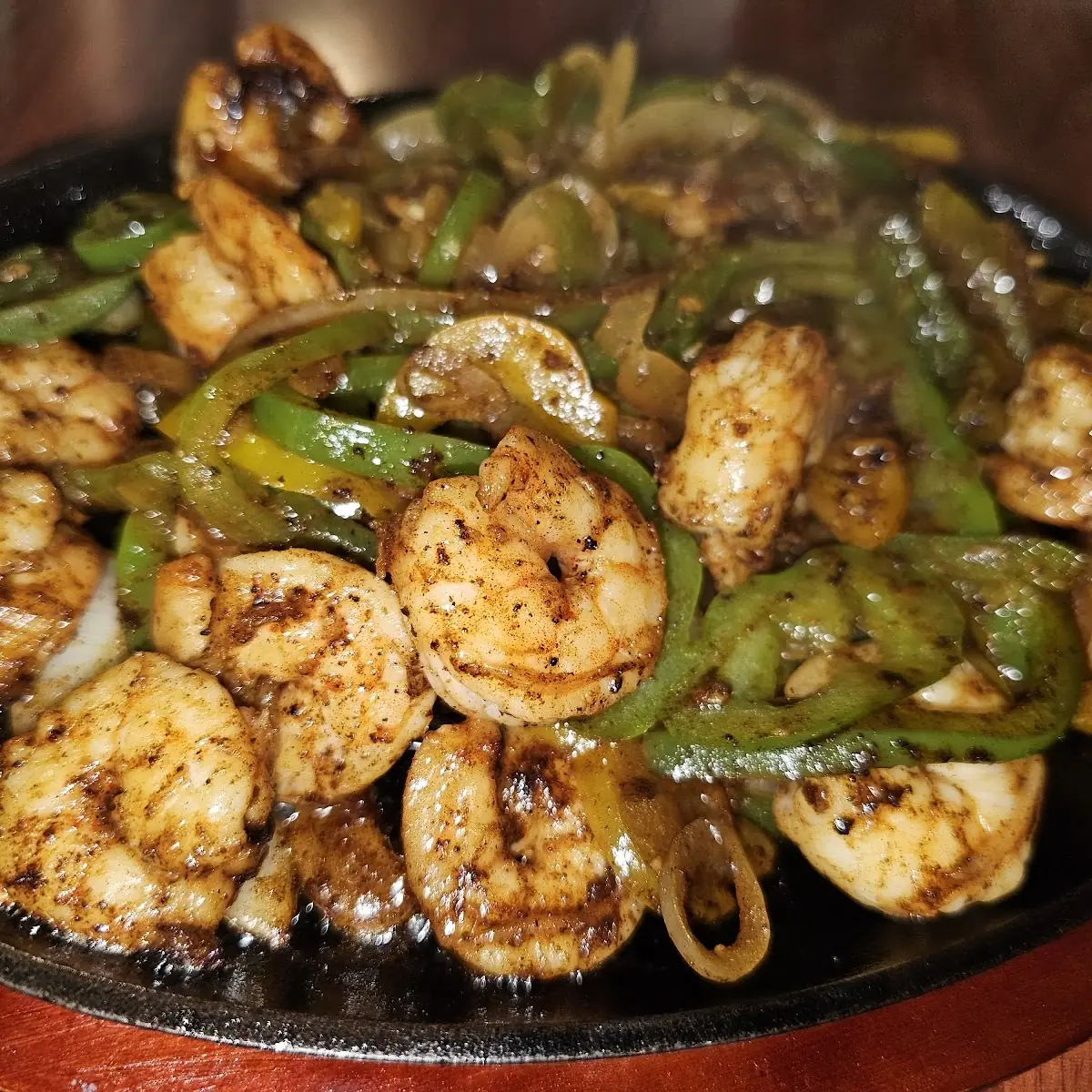 Shrimp Fajitas