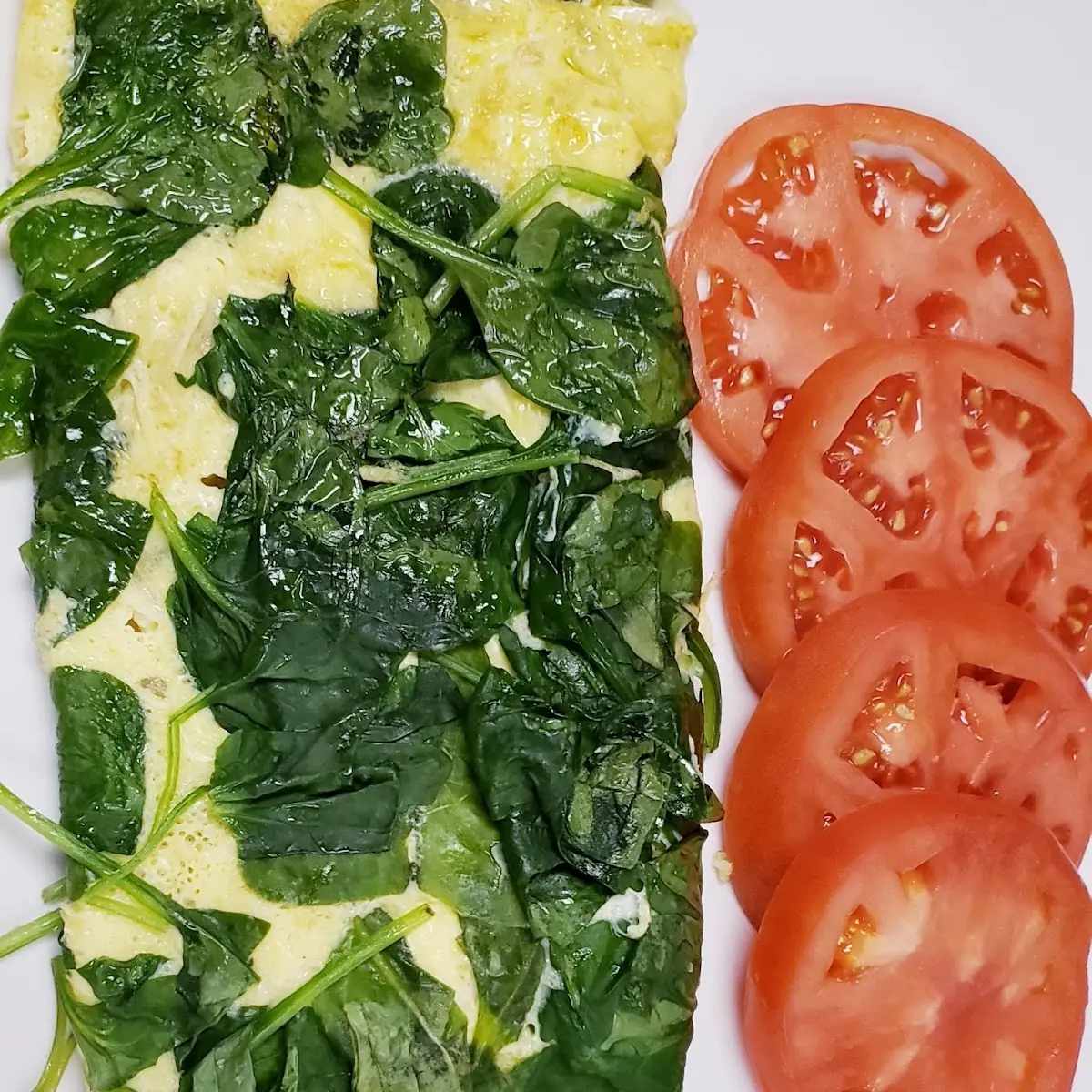 Spinach & Feta Omelette