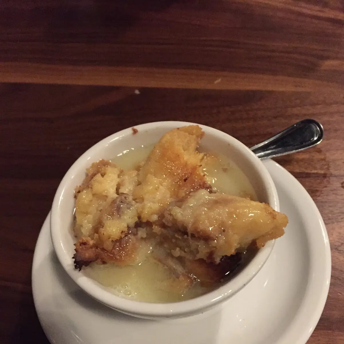 White Chocolate Bread Pudding