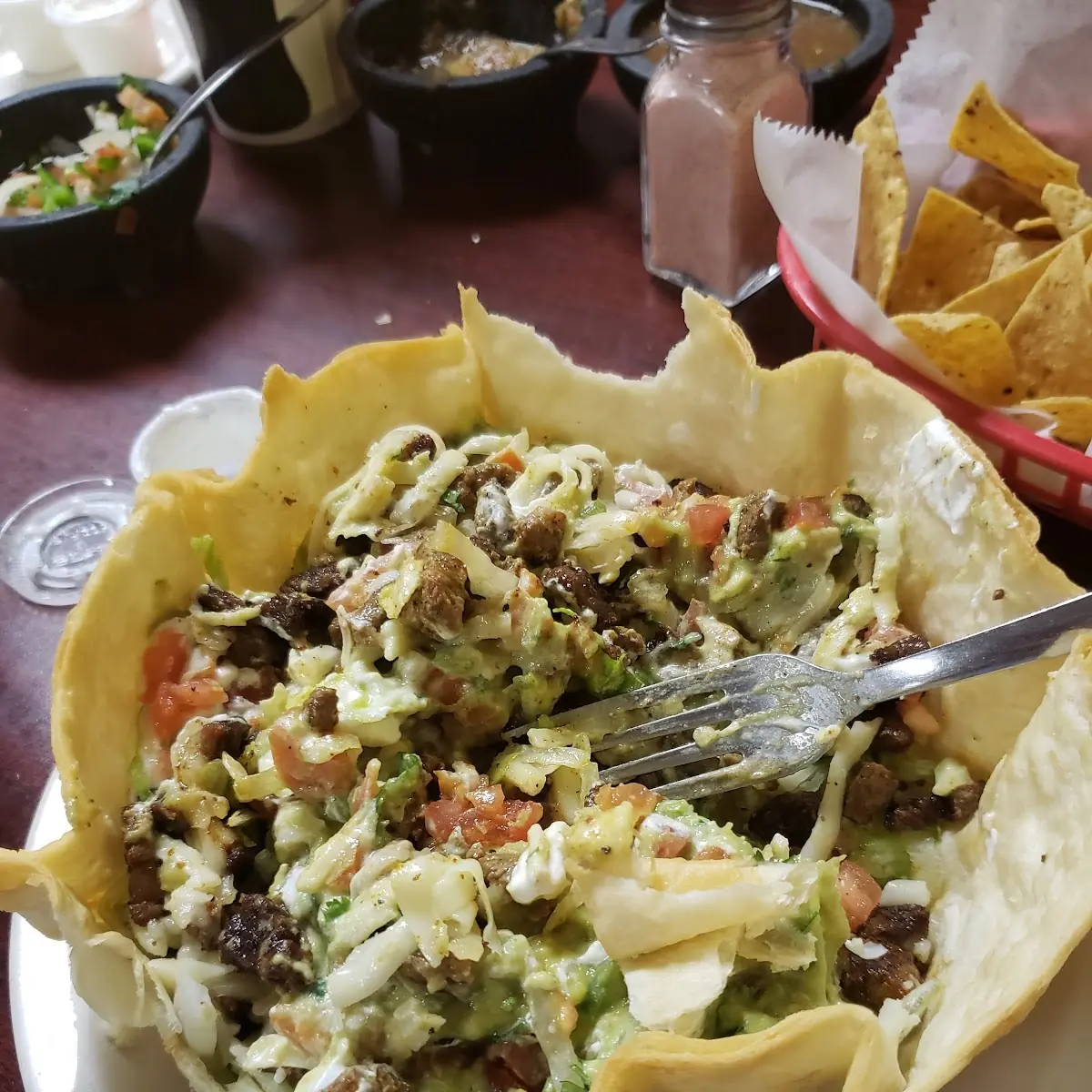 Steak Taco Salad