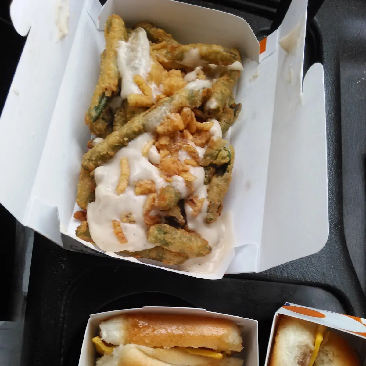 Loaded Fried Green Beans