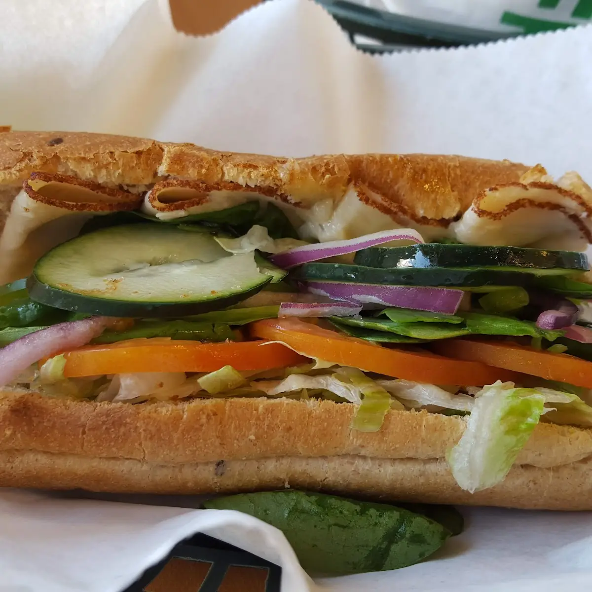 Ham and Swiss Sandwich