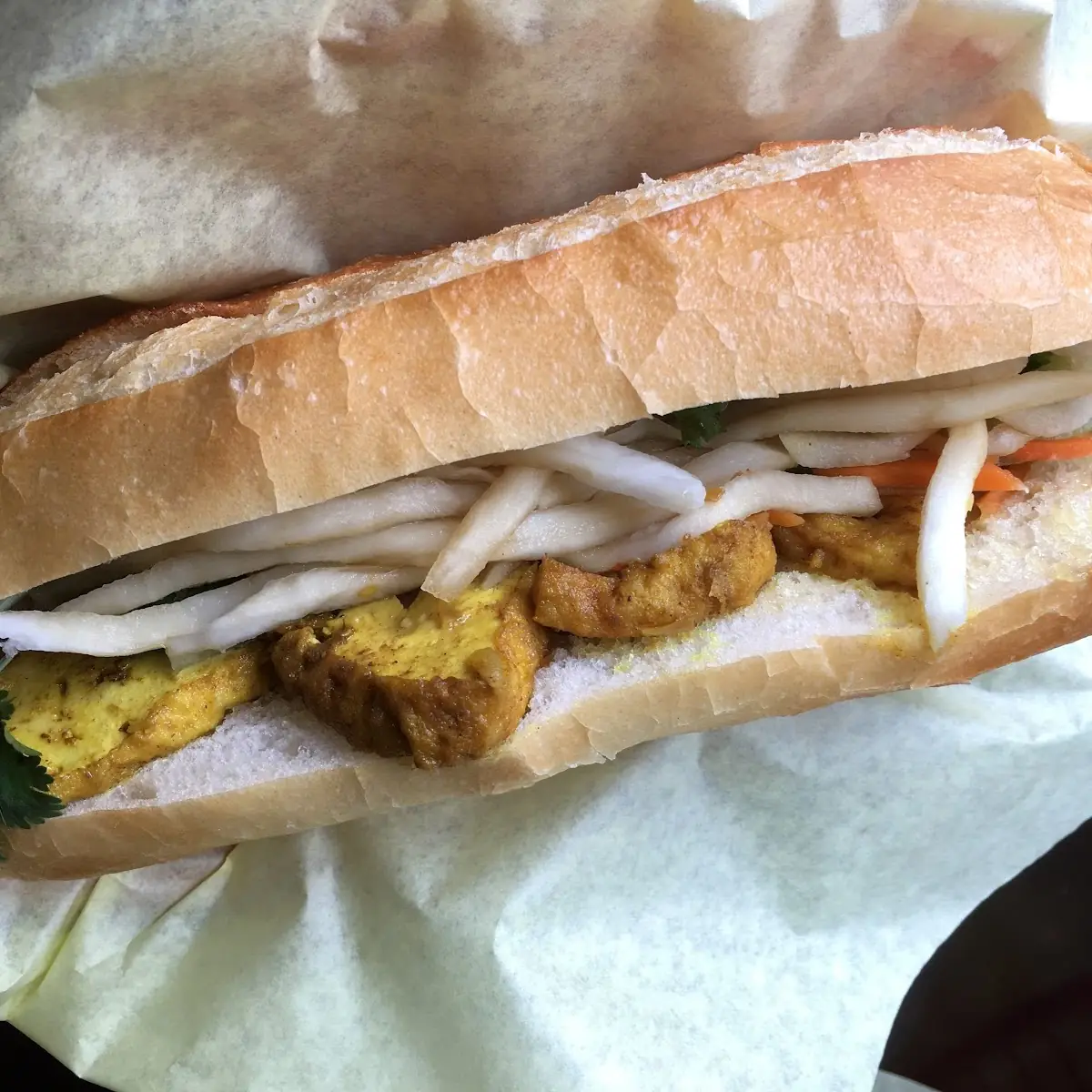 Coconut Chicken Sandwich- Banh MI GA