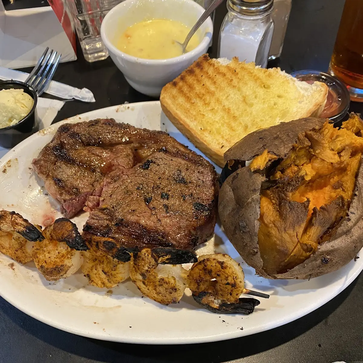 Ribeye and Sweet Potato