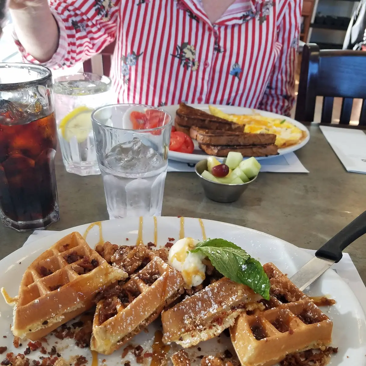 Salted Caramel Waffle