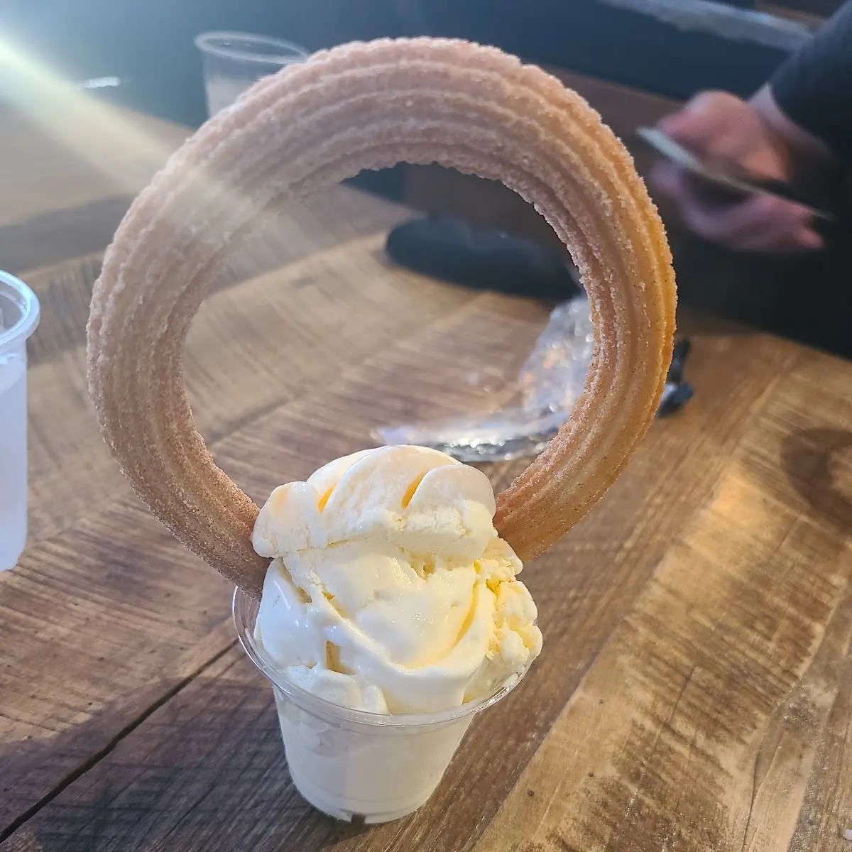 Churro Sundae
