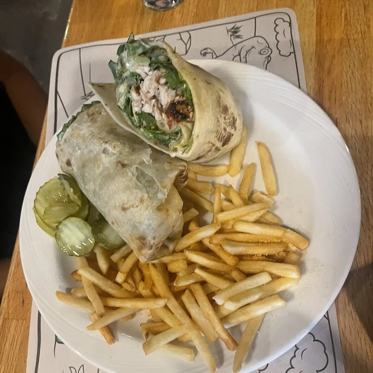 Chicken Caesar Wrap