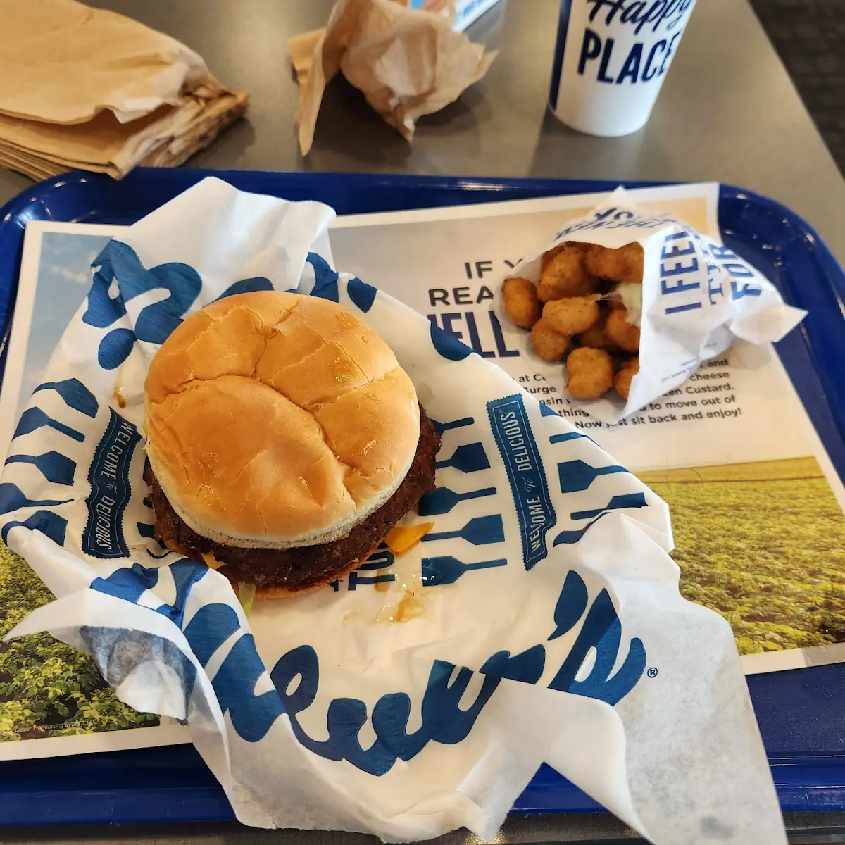 Eluxe Double Cheeseburger Combo