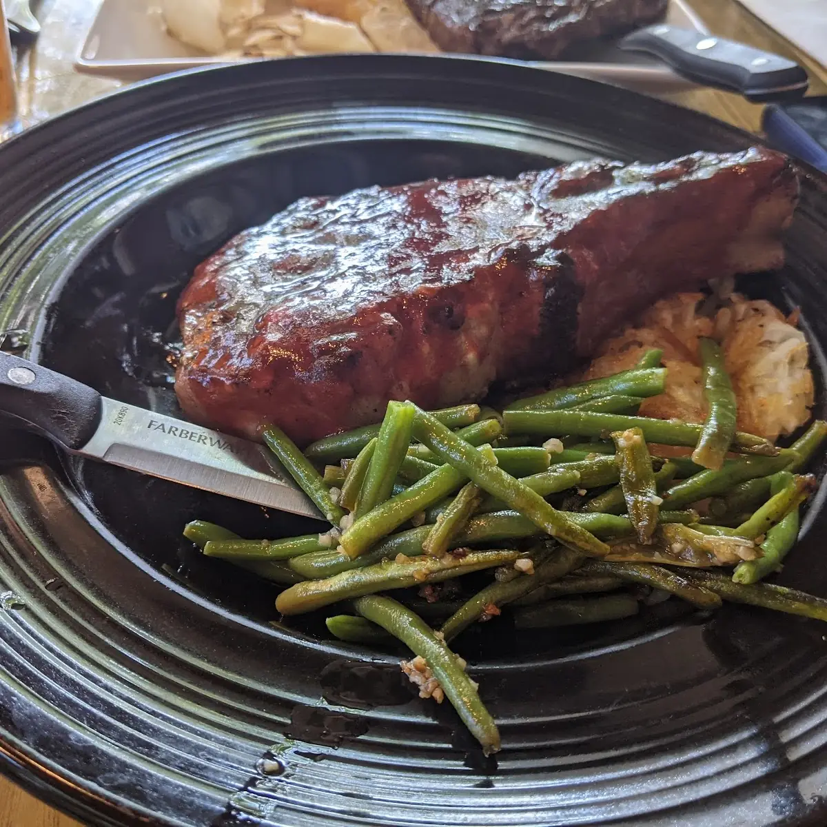 Blackberry Pork Chop