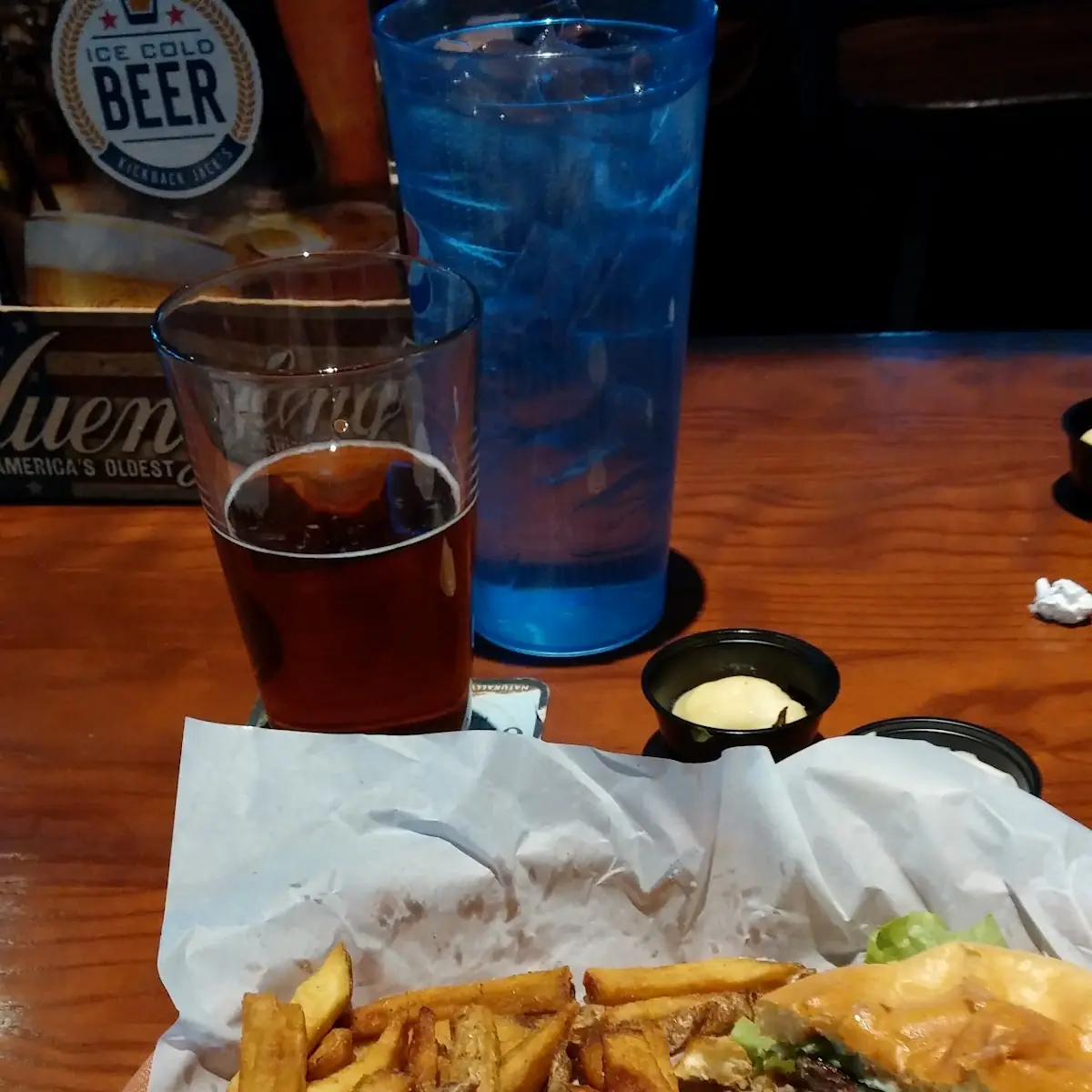 Classic Cheeseburger and Fries