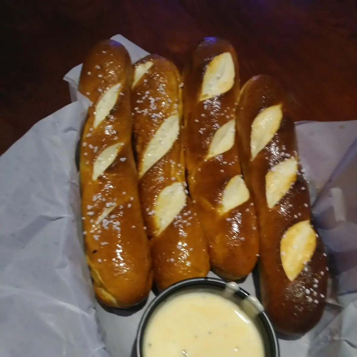 Pretzel Sticks and Cheese
