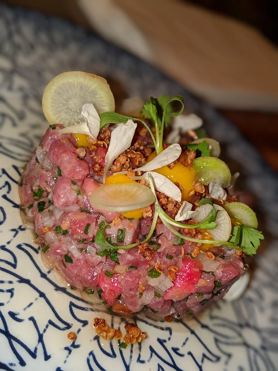 Beef Tartare Lettuce Wraps