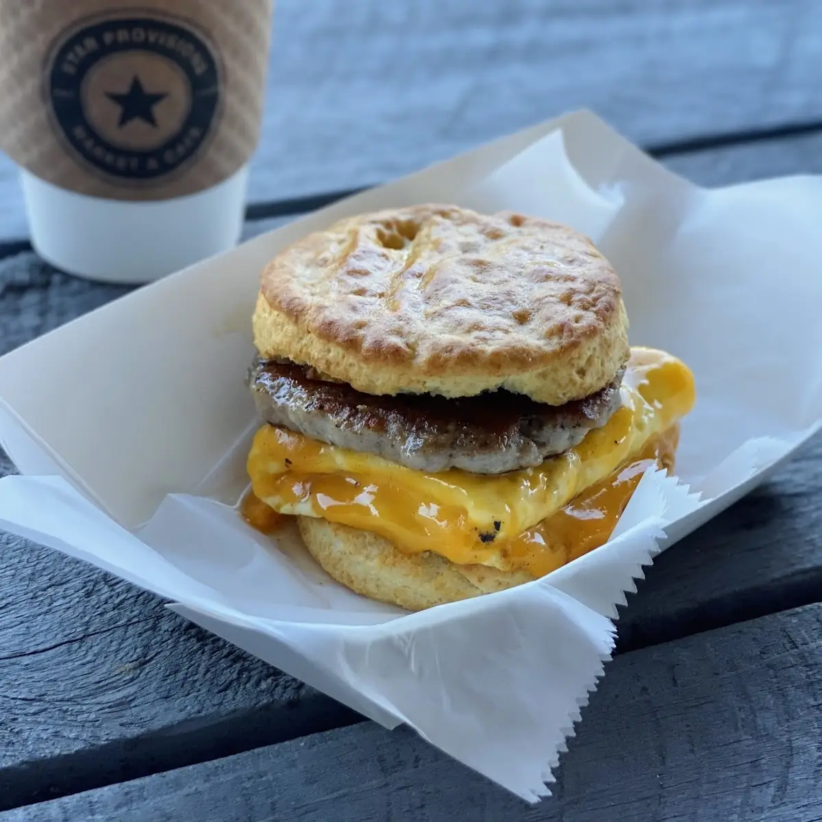 Egg and Cheese Biscuit