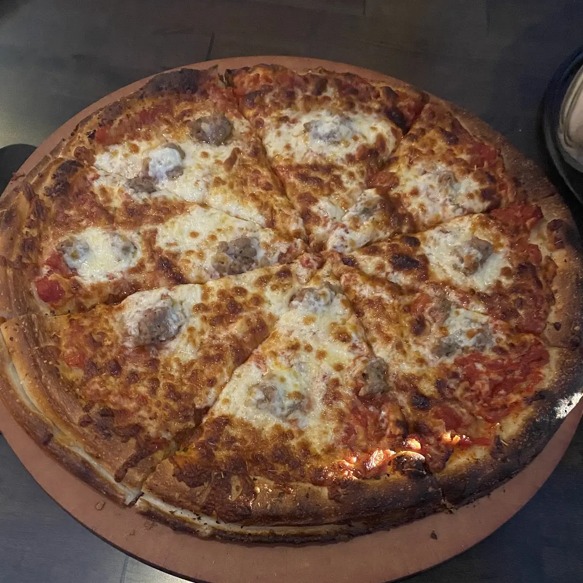 3 Cheese Pizza with Sausage