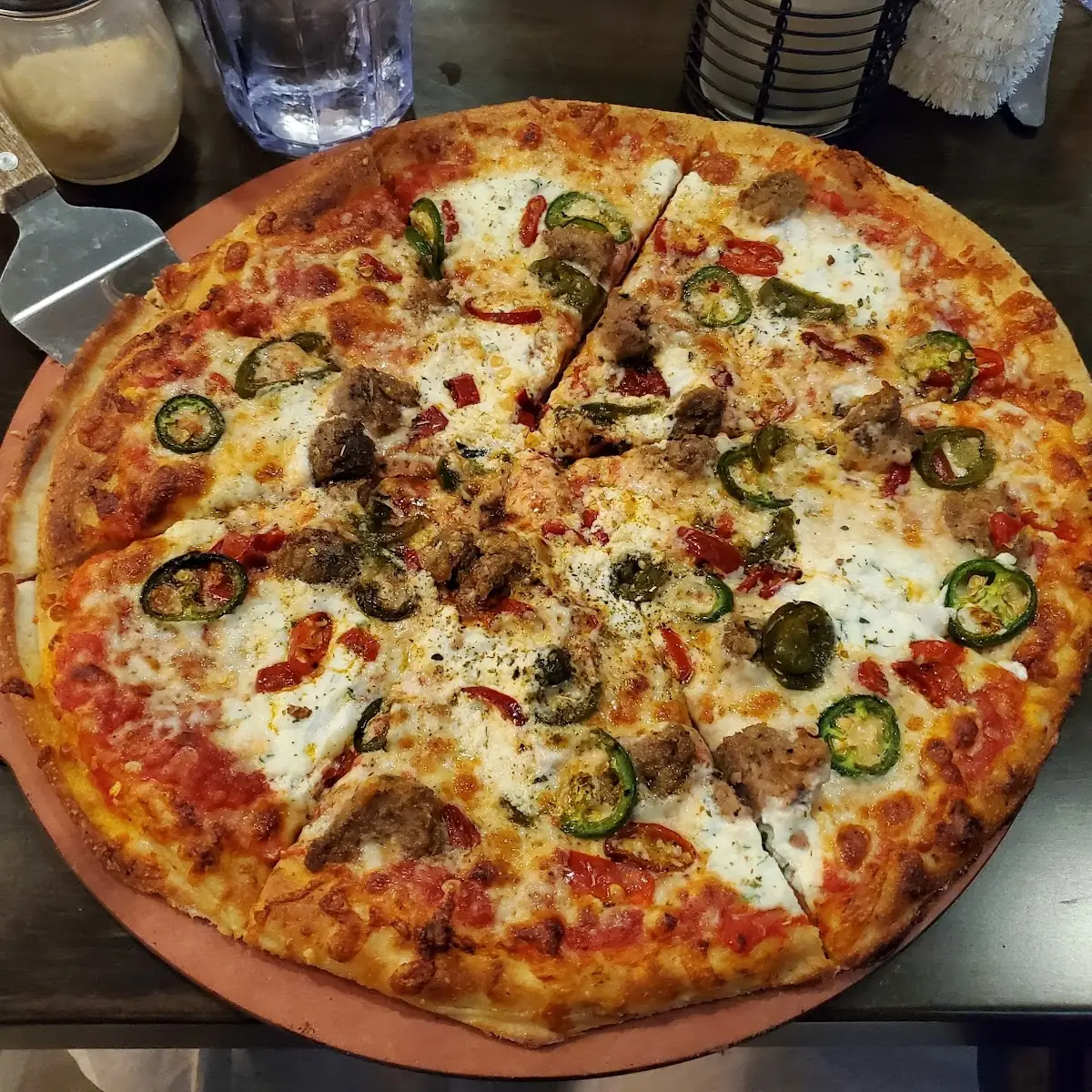 Spicy Sausage Pizza