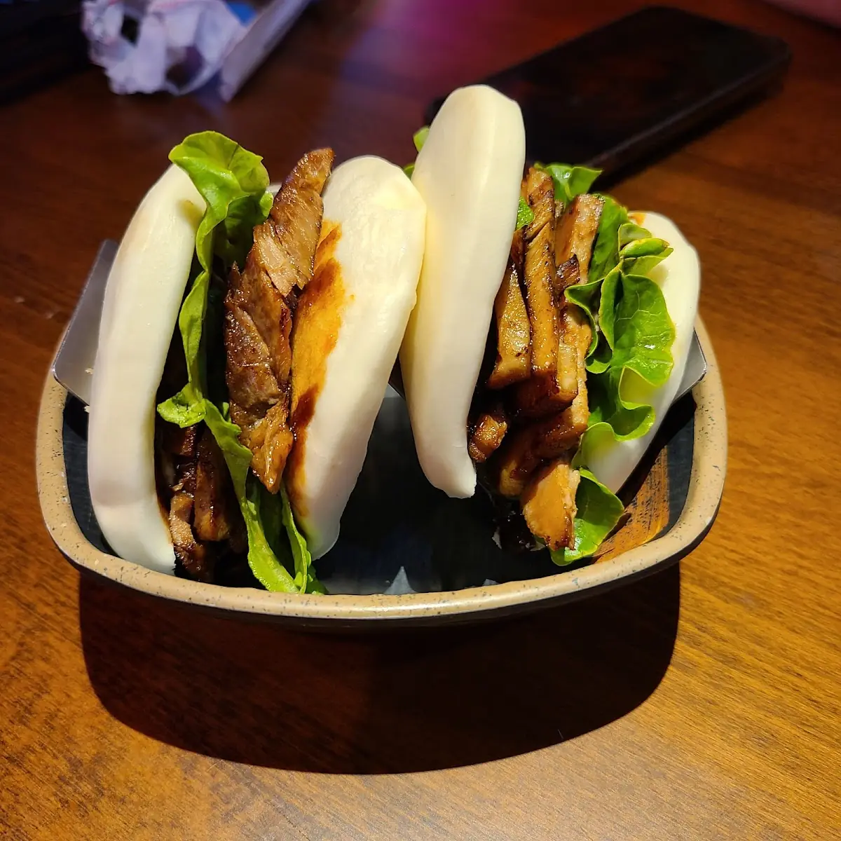 Chicken and Pork Bao Buns