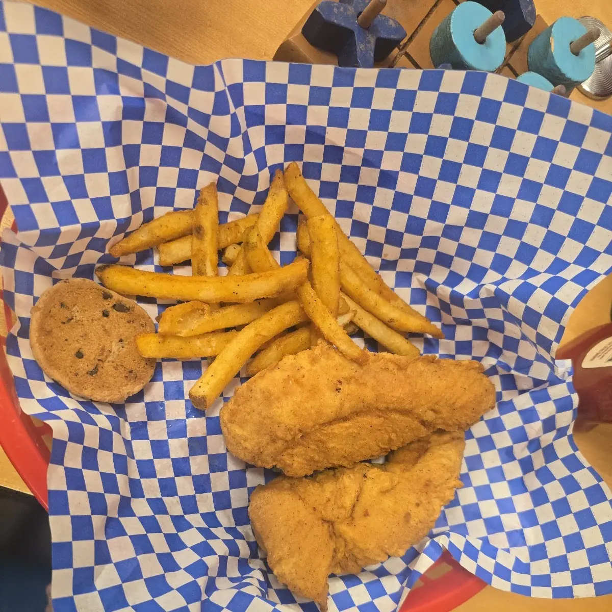 Kids Chicken Strips and Fries