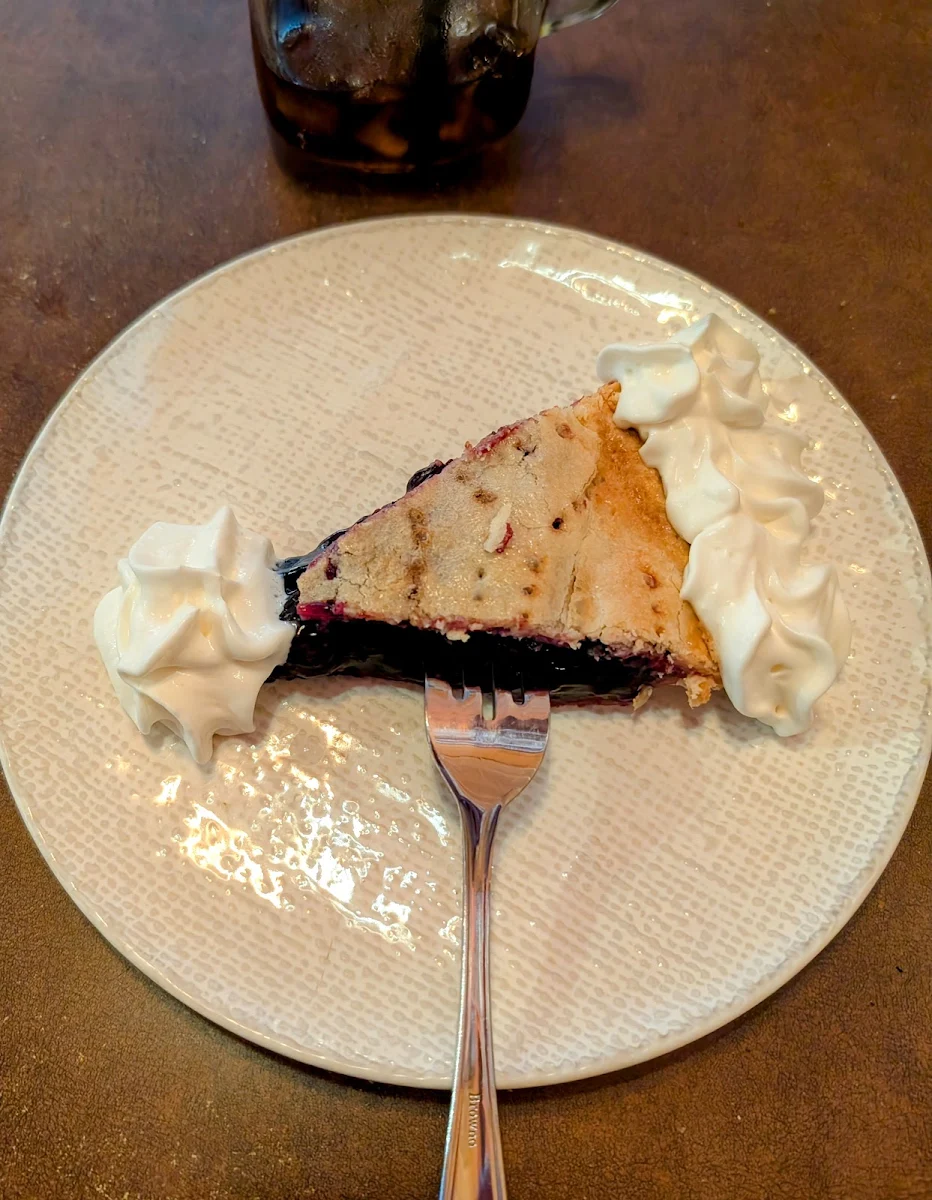 Huckleberry Pie Ala Mode