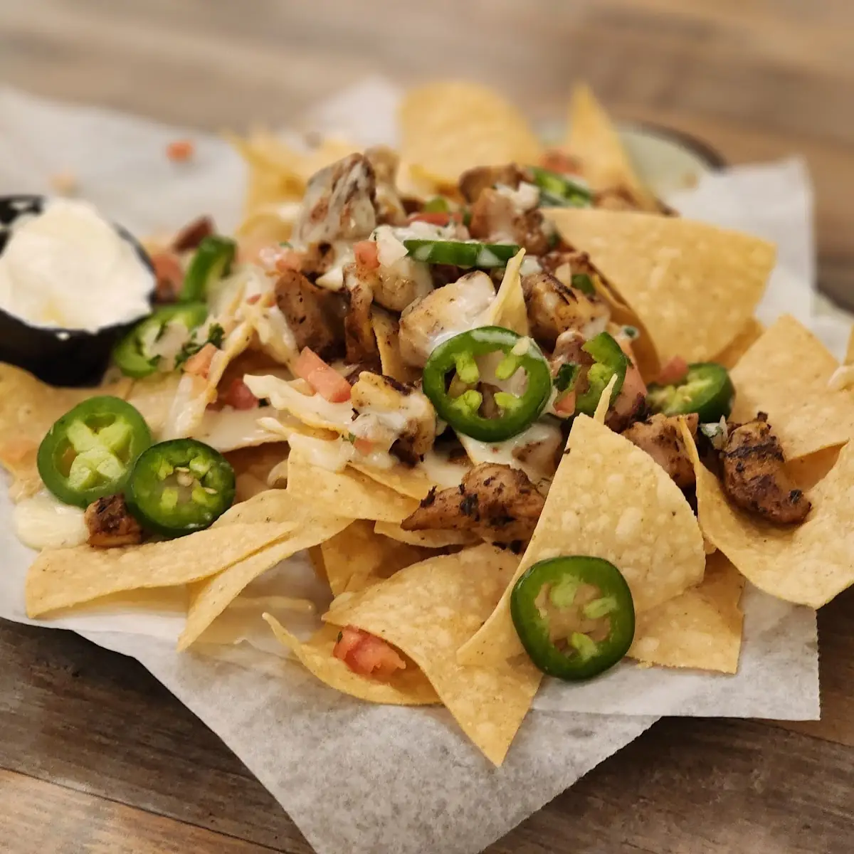 Chicken Nachos