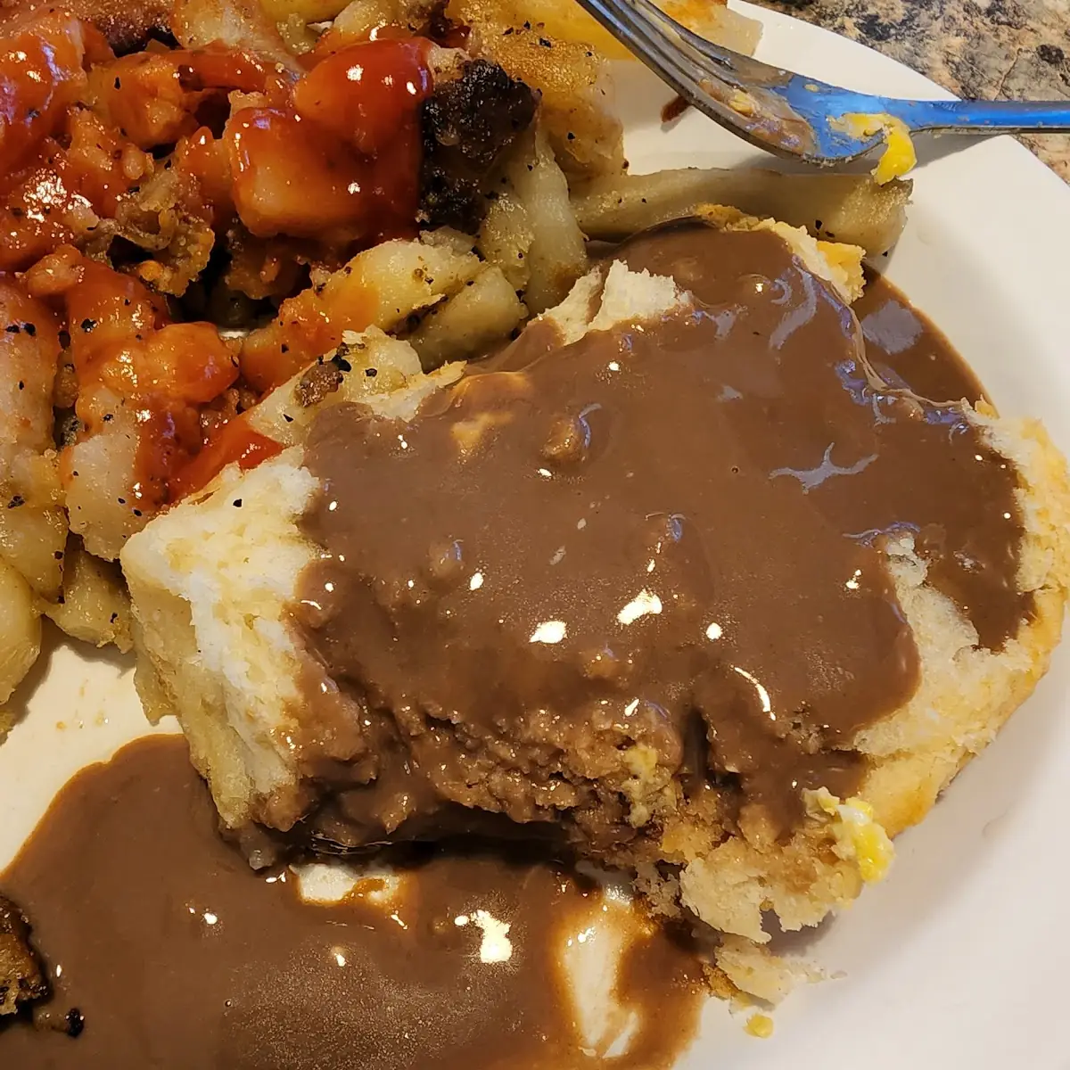 Biscuits and Chocolate Gravy