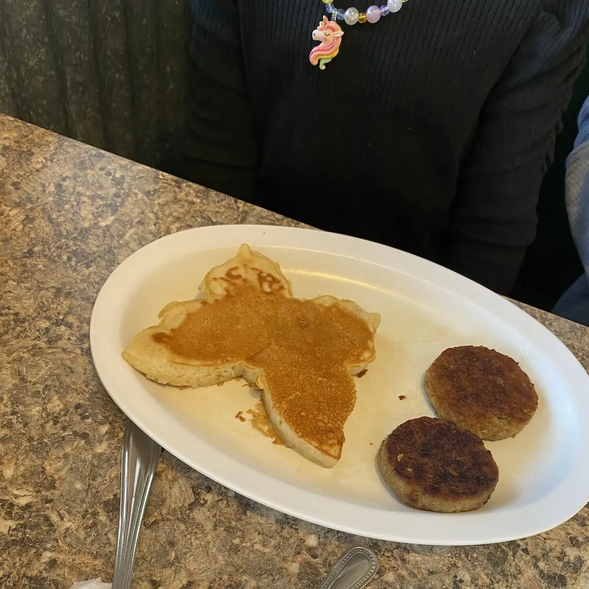 Kids Butterfly Pancake Breakfast