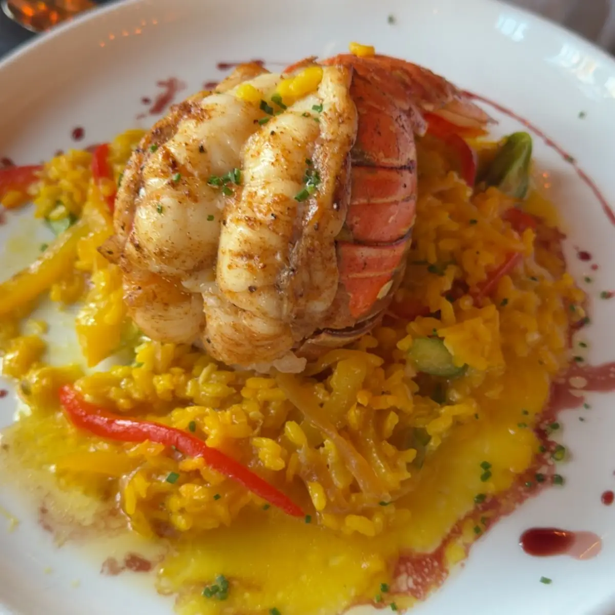 Lobster Tail Risotto