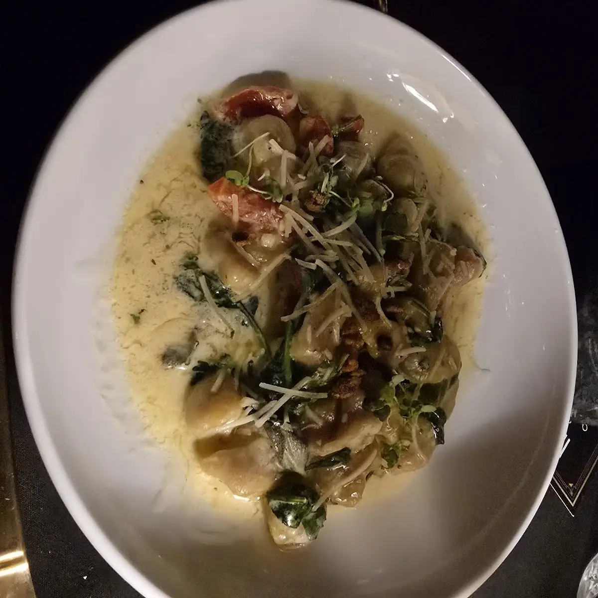Pebble Creek Mushroom Ravioli